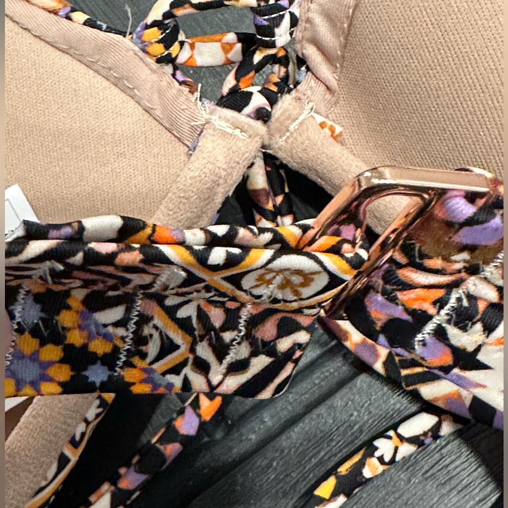 5/$15 Shade & Shore Multi-Colored Bikini Top — image 5 of 8